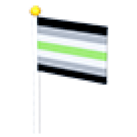 Agender Flag  - Uncommon from Pride Event 2022